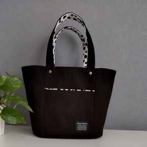 トートバッグ 楕円底 ハンドメイド