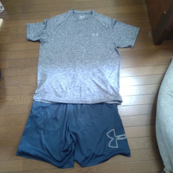 アンダーアーマー tシャツ ハーフパンツ 上下セット