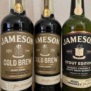 JAMESON COLD BREW、STOUT EDITIONなど3本セット