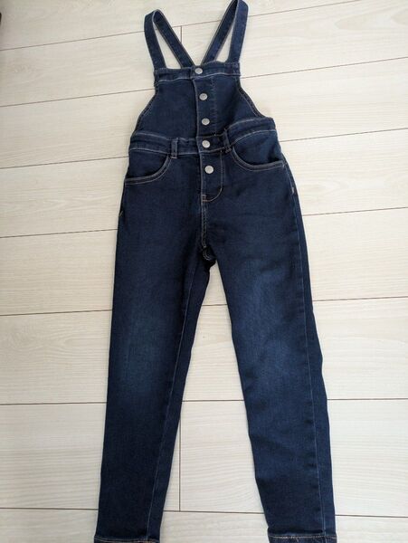 【美品】GU サロペット オーバーオール デニム