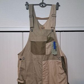 LL 2024 限定生産モデル ワークマン デザインサロペット クレイジーサンド オーバーオール つなぎ サロペット 薄手生地