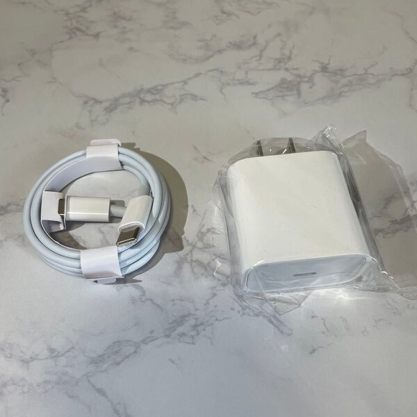typeーC 充電ケーブルと充電器セット ホワイト