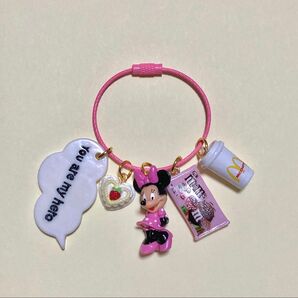 じゃらじゃらキーホルダー バッグチャーム ミニー ディズニー