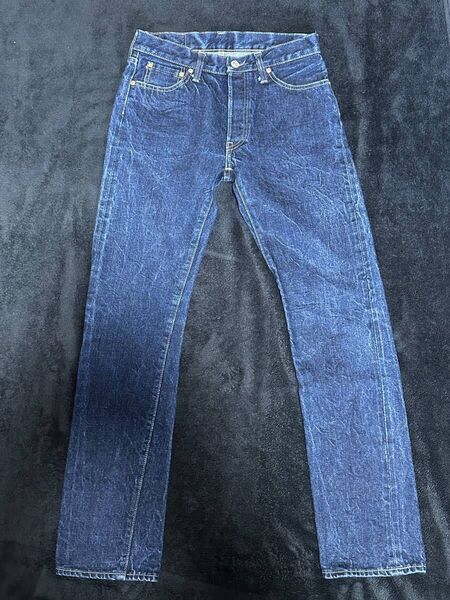 Denime ドゥニーム 14.5oz W30 スリムテーパード セルビッチ 中古品