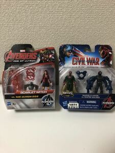 ワンダヴィジョン アベンジャーズ ミニフィギュア　スカーレットウィッチ、ヴィジョン 、ウィンターソルジャー、サブウルトロン