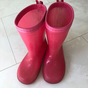 レインブーツ 雨靴 ピンク 長靴