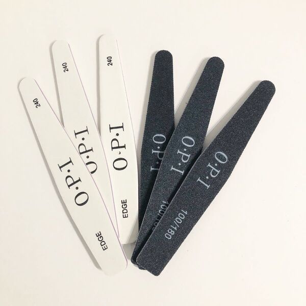 ネイル バッファー ファイル OPI 100/180 240 新品 6本
