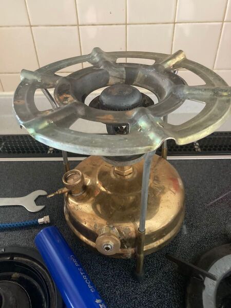 ファロスストーブ 灯油バーナー ストーブ 真鍮