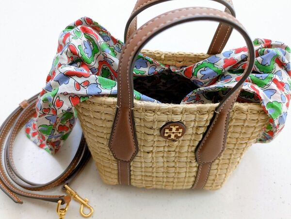 Tory Burch/BLAKE STRAW NANO TOTE