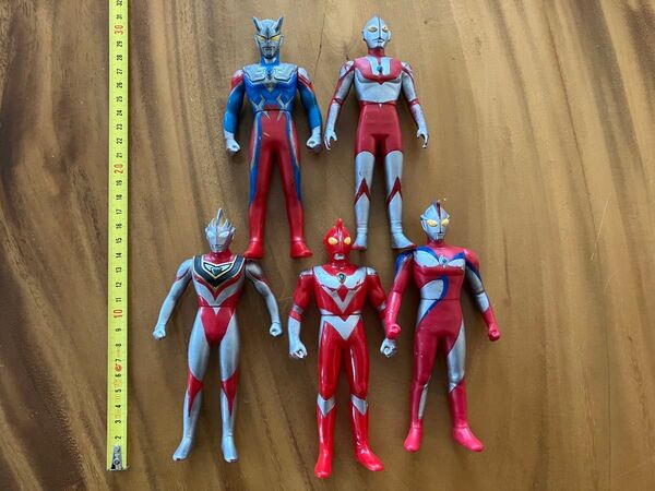 ウルトラマン ソフビ人形 5体セット まとめ売り