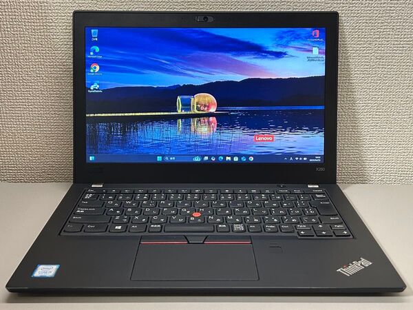 ThinkPad X280 Corei5-8250U 8G 大容量NVMe512GB MicrosoftOffice2021