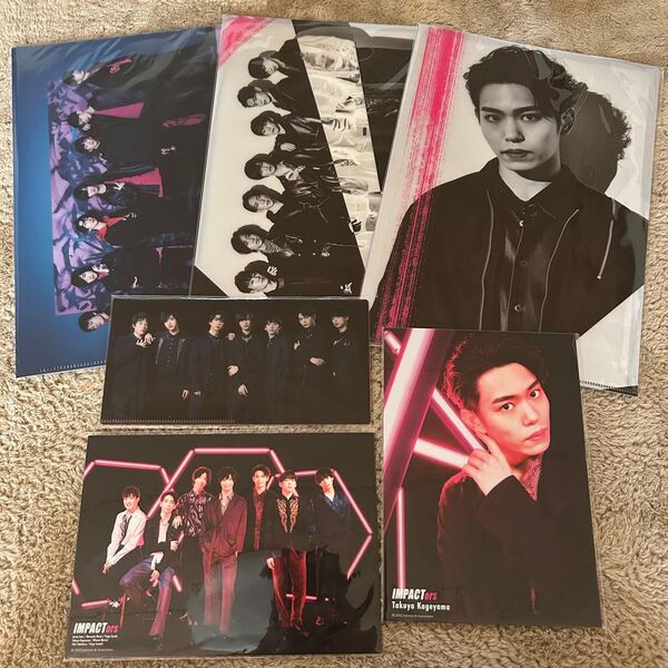 【ご購入前にコメントお願いします】 影山拓也 IMP. IMPACTors クリアファイル フォトカード チケット