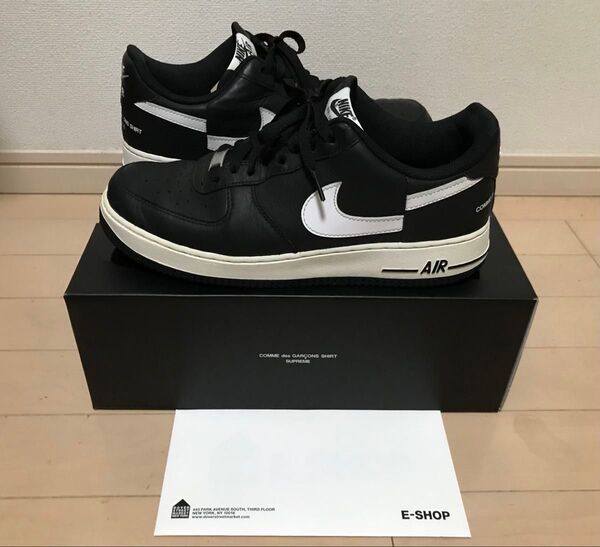 Supreme × CDG × Nike Air Force 1 エアフォース