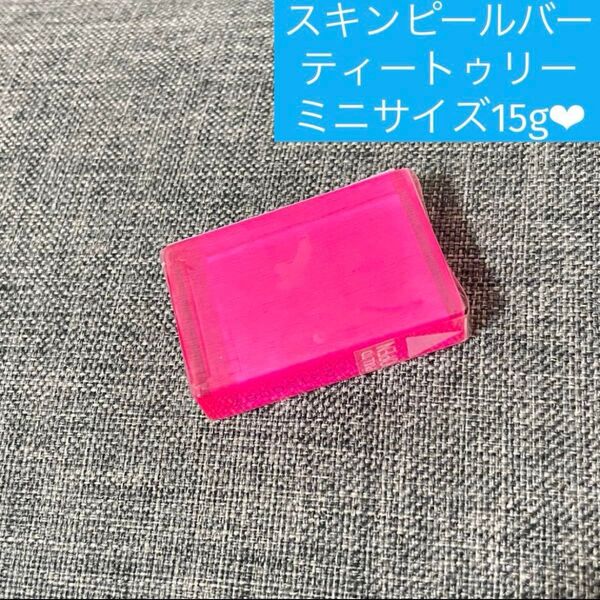 【完全新品未使用・未開封】サンソリットスキンピールバーティートゥリー(ミニサイズ15g)★