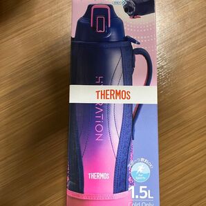 真空断熱スポーツボトル 1.5L(ネイビーピンク)FHT-1501F NV-P サーモス 水筒