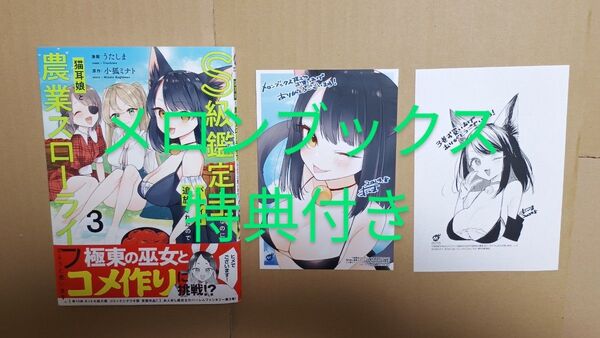 コミック●S級鑑定士なのにパーティー追放されたので猫耳娘と農業スローライフしようと思います。 3 メロンブックス特典付き