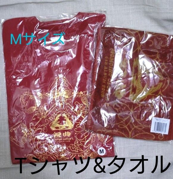 【新品未開封】ももクロ 祝典ツアー Tシャツ&タオルセット レッド