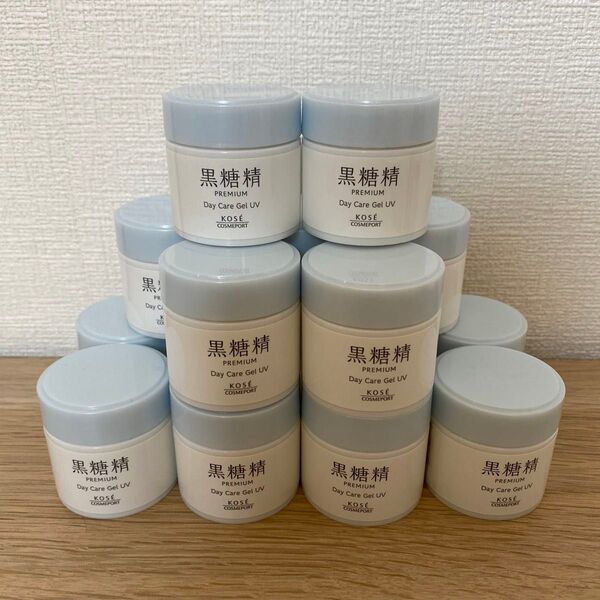 KOSE 黒糖精 プレミアム デイケア ジェル UV 美白 27g 13個