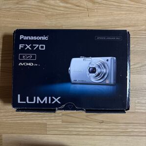 Panasonic デジタルカメラ LUMIX FX70 ピンク