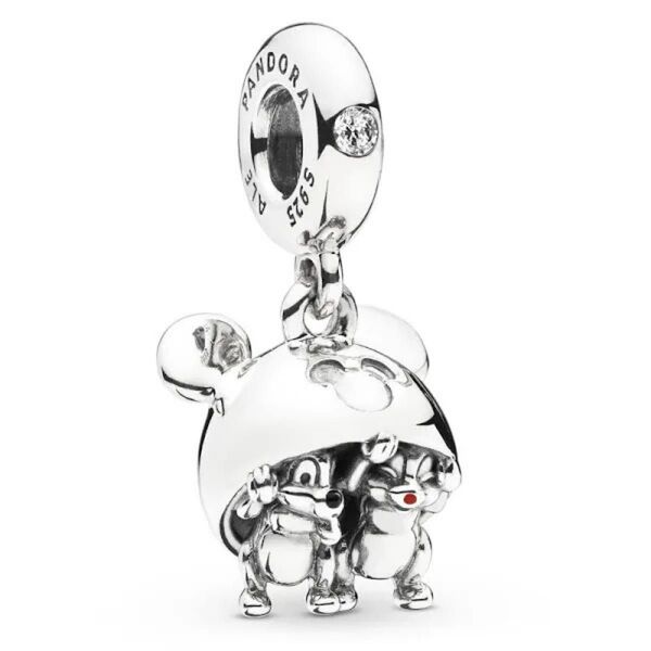 Pandora ディズニーパーク限定 チップとデール チャーム