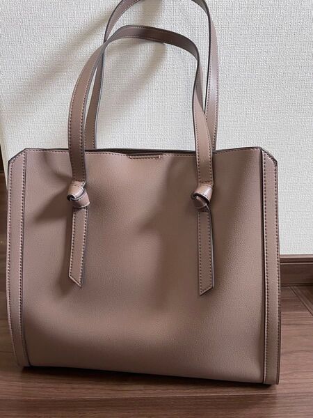グローバルワーク モカベージュトート