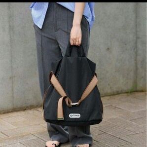 極美品 OUTDOOR アウトドア 別注Puilting 2way Tote 9