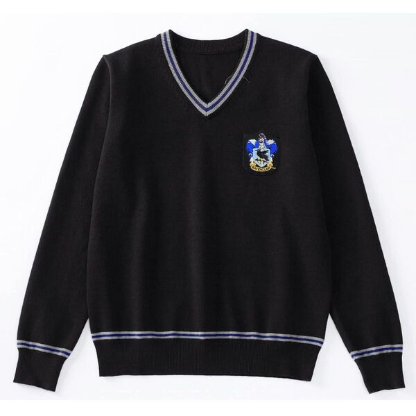 【XS】ハリーポッター レイブンクロー Ravenclaw 長袖セーター コスプレ 衣装 パーティ 仮装