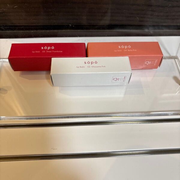 sopo02みずあめピンク、ベルピンク05シアーフランポワーズ