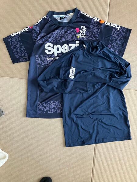 SPAZIO プラクティスシャツインナーセット 半袖 M フットサル