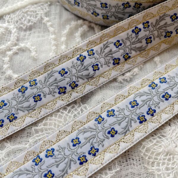 【刺繍リボン★1m販売】チェンマイ リボン エスニック チロリアンテープ
