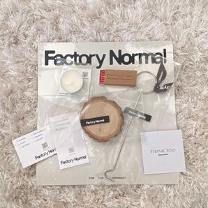 Factory Normal オリジナルグッズ キャンドルサンプルセット
