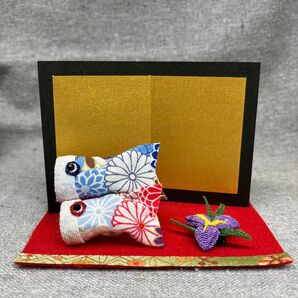 五月人形 こいのぼり 菖蒲 端午の節句 ミニ飾り
