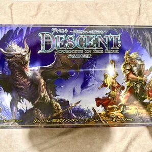 ボードゲーム ディセント 初版 未使用品 日本にもう存在しないレベルの貴重品