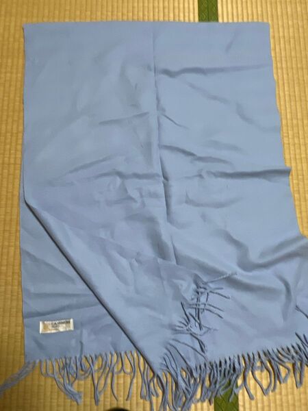 カシミヤ100 ストール 大判(長さ200cm, 幅65cm)