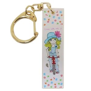 水森亜土 キーリング/キーホルダー 新品・未開封