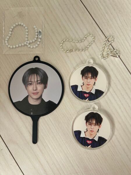 【FUMA】(バラ可) MINI PICKET PHOTO KEYRING キーホルダー