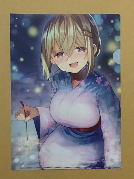 特典(本) うちの会社の小さい先輩の話 クリアファイル 新品 1点