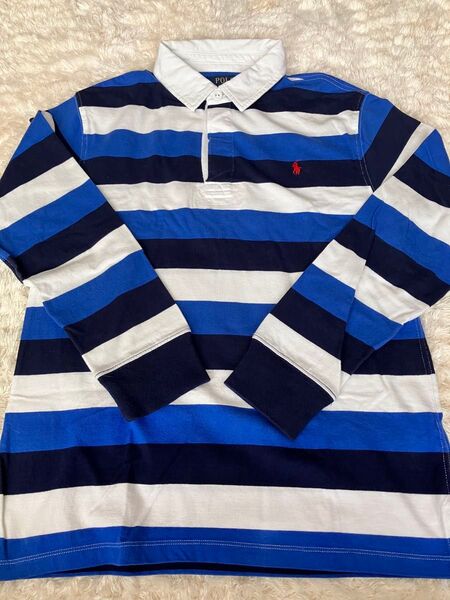 POLO RALPH LAUREN ポロラルフローレン 長袖ボーダーシャツ キッズ160