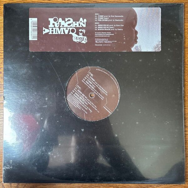 Rasahn Ahmad YUSEF / HERE WE GO 新品未開封 underground HIP HOP レコード