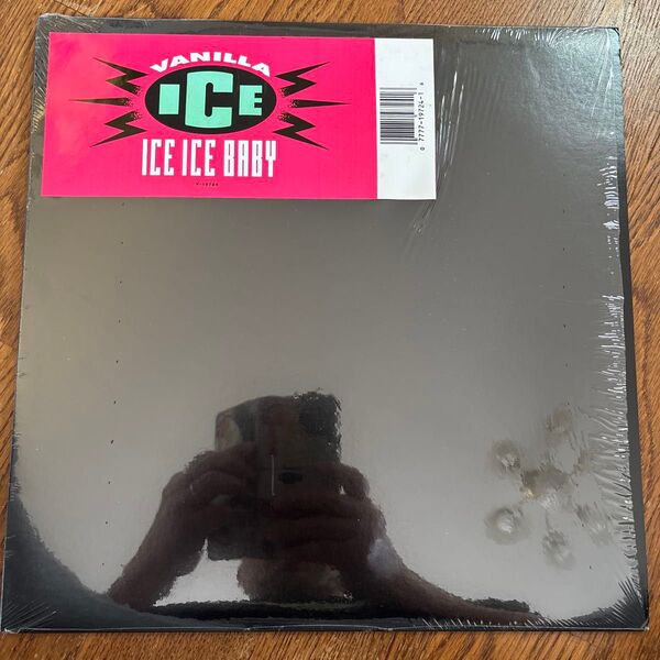 VANILLA ICE / ICE ICE BABY / 12inch レコード シュリンク付き アナログRecord 大ヒット曲