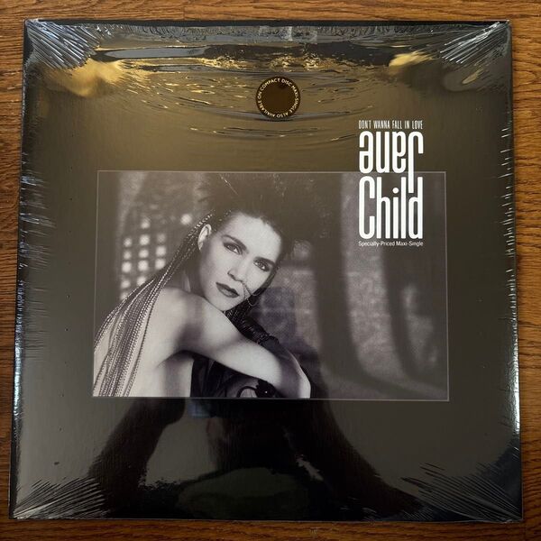 Jane Child /Don't Wanna Fall In Love アナログレコード シュリンク付き 美品 12inch