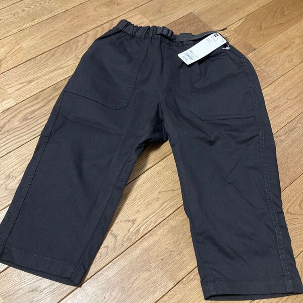 パンツ クロップドパンツ キッズ 子供 130 GU ジーユー