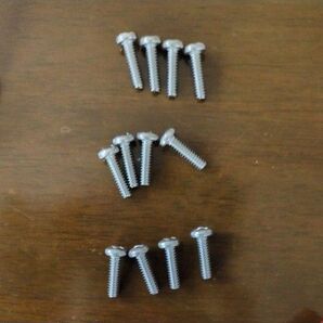 #6-32 x 1/2 ユニファイ並目ネジ 12.7mm 12本