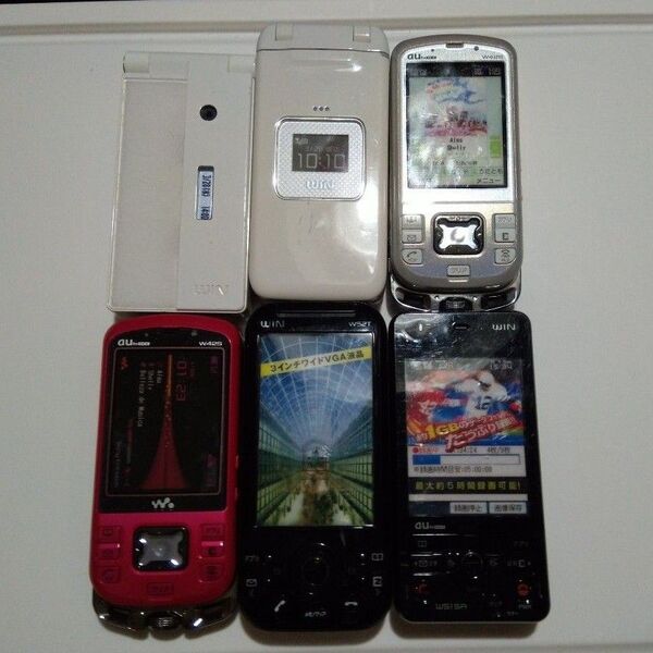 携帯電話 モックアップ 展示品 6個 レア