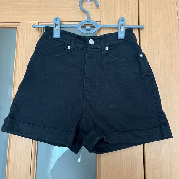 黒色のショートパンツ XSサイズ WEGO 夏