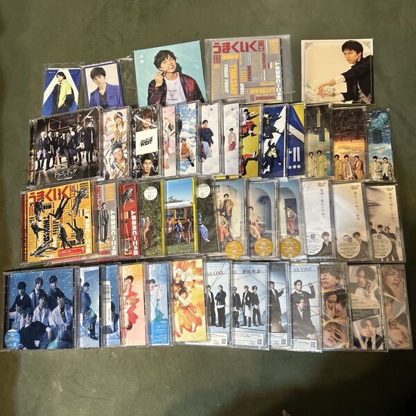 ジャニーズ CDシングル 特典付き 38点まとめ