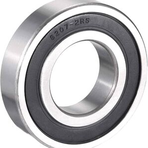 【ボールベアリング 】深溝玉軸受 6207-2RS ダブルシール クロームスチール