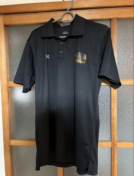 UNDER ARMOUR RIZAPブラック ポロシャツ