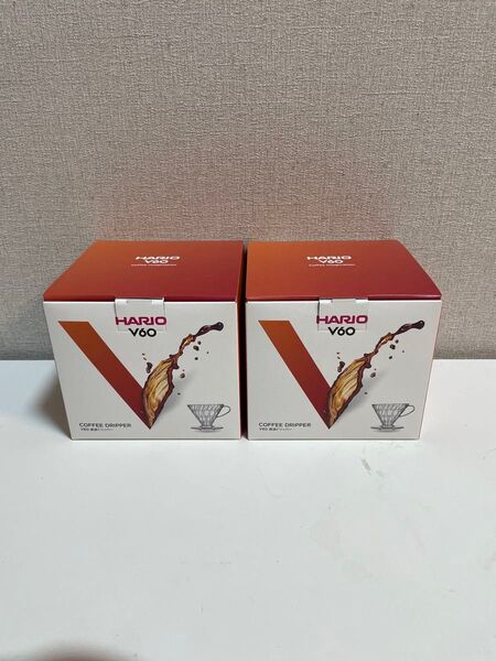 新品未開封 ハリオ V60 透過ドリッパー02 1-4杯用(クリア)VDR-02-T