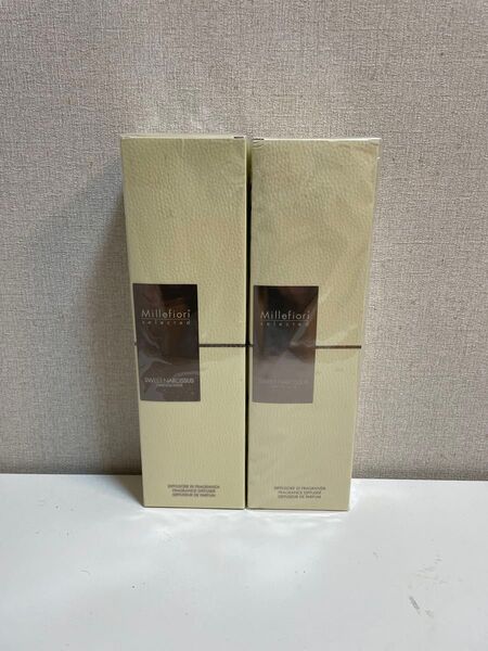 新品未開封 Millefiori アロマディフューザー SELECTED (S) スイートナルキッソス 22PDSN 2個